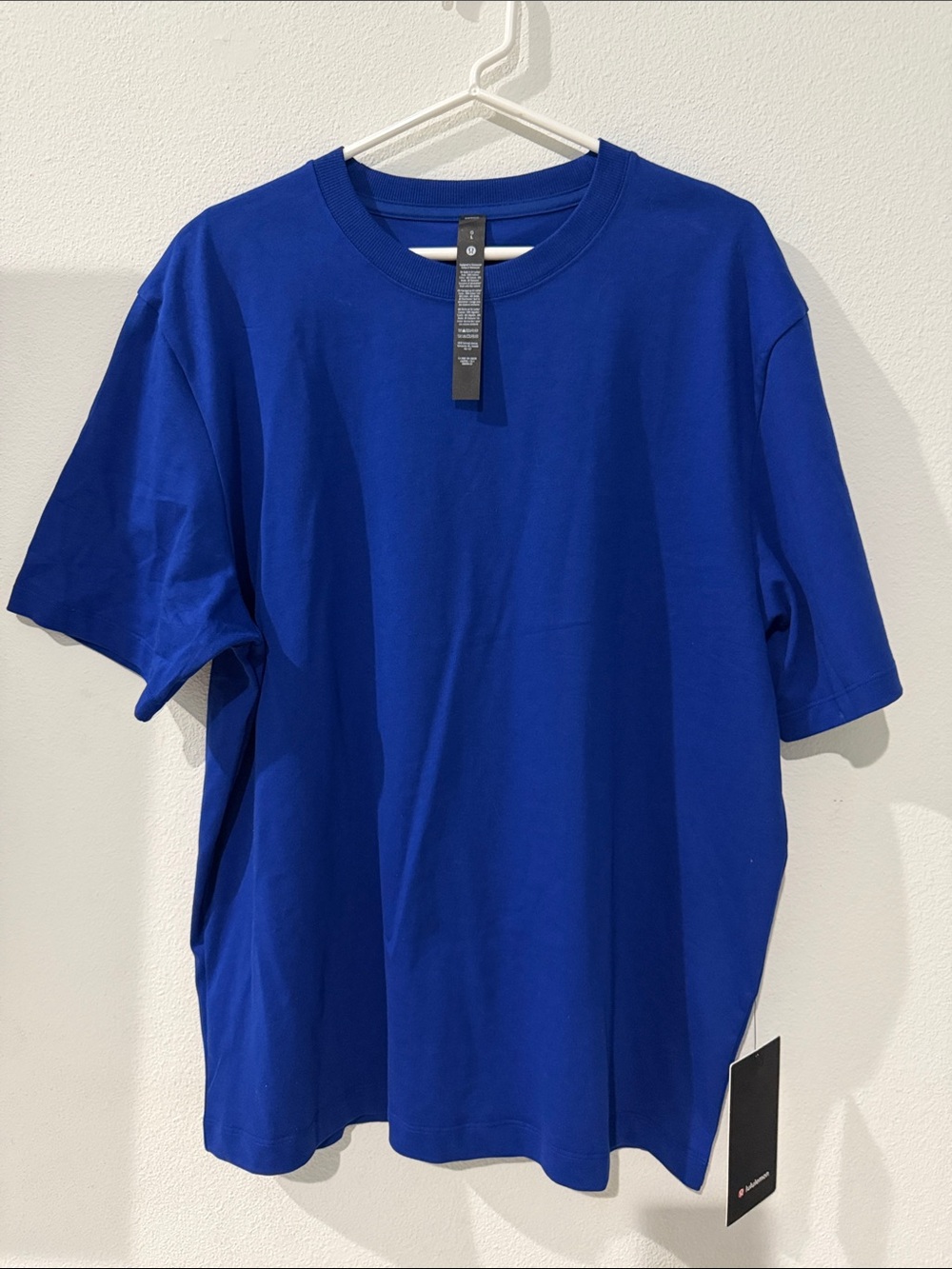 lululemon athletica Men's Crew Tee in Royal Blue